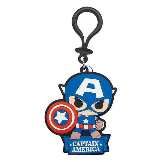 Marvel Soft Touch PVC Taschenanhänger Captain America - Smalltinytoystore