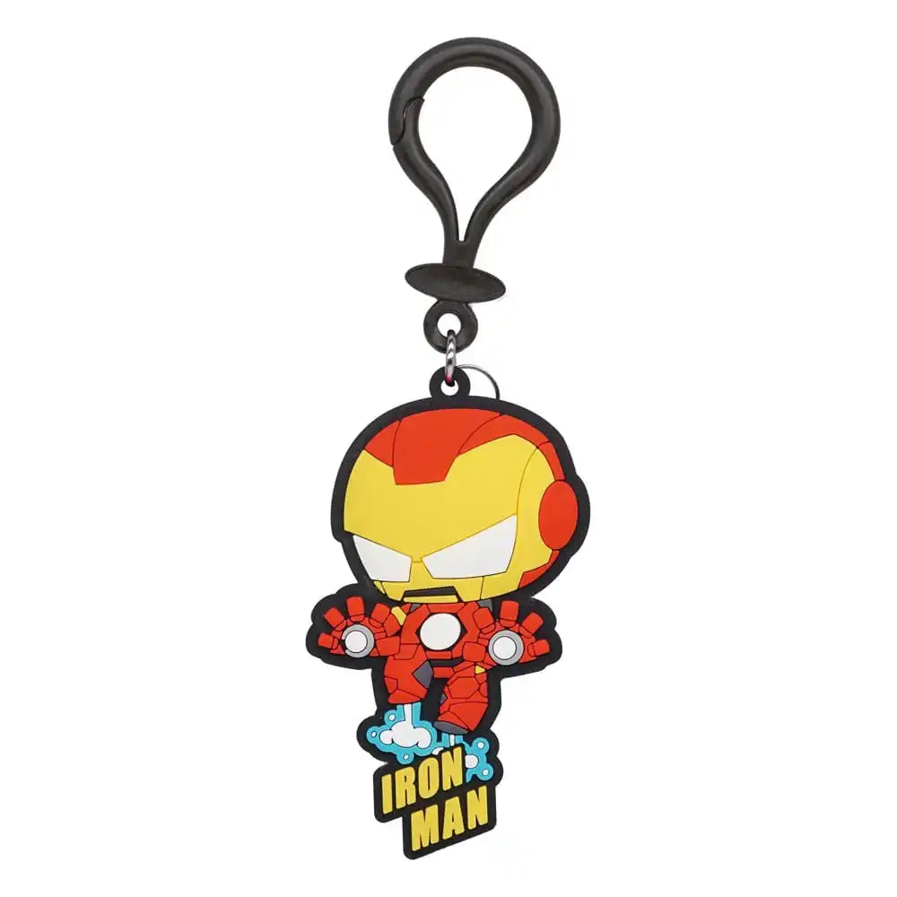 Marvel Soft Touch PVC Taschenanhänger Iron Man - Smalltinytoystore