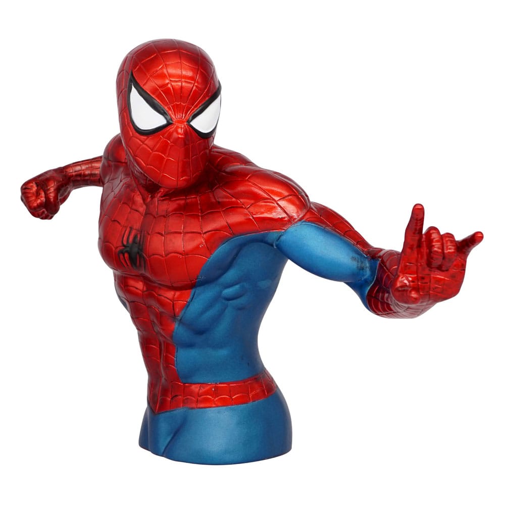 Marvel Spardose Spider-Man (Metallic Version) 20 cm - Smalltinytoystore