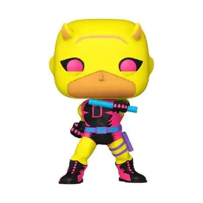 Marvel Super Sized POP! Movies Vinyl Figur Daredevil(YLW/RD)(BLKLT) 25 cm - Smalltinytoystore