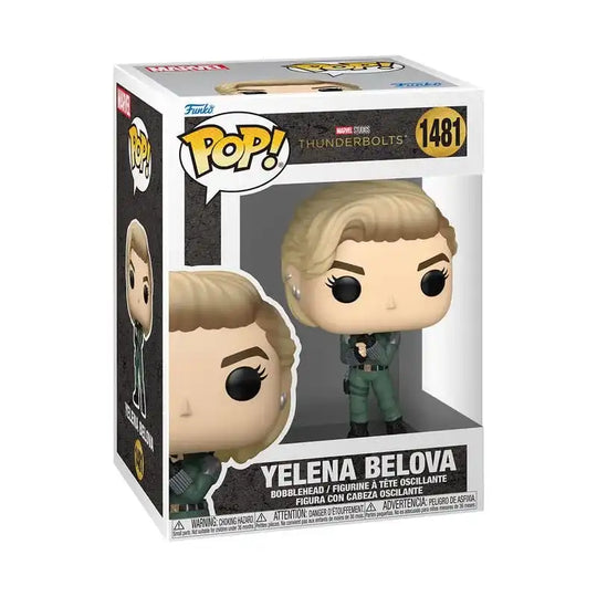 Marvel Thunderbolts POP! Vinyl Figur Yelena Belova 9 cm - Smalltinytoystore