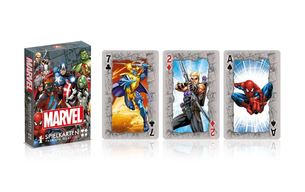 Marvel Universe Number 1 Spielkarten - Smalltinytoystore
