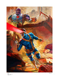 Marvel X-Men Kunstdruck Cyclops 61 x 46 cm - ungerahmt - Smalltinytoystore