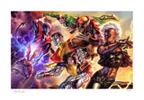Marvel X-Men Kunstdruck The X-Men by Felipe Massafera 46 x 66 cm - ungerahmt