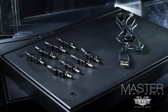 Master Light House Acryl Display Case mit Beleuchtung für 1/6 Actionfiguren (schwarz) HOT TOYS - Smalltinytoystore