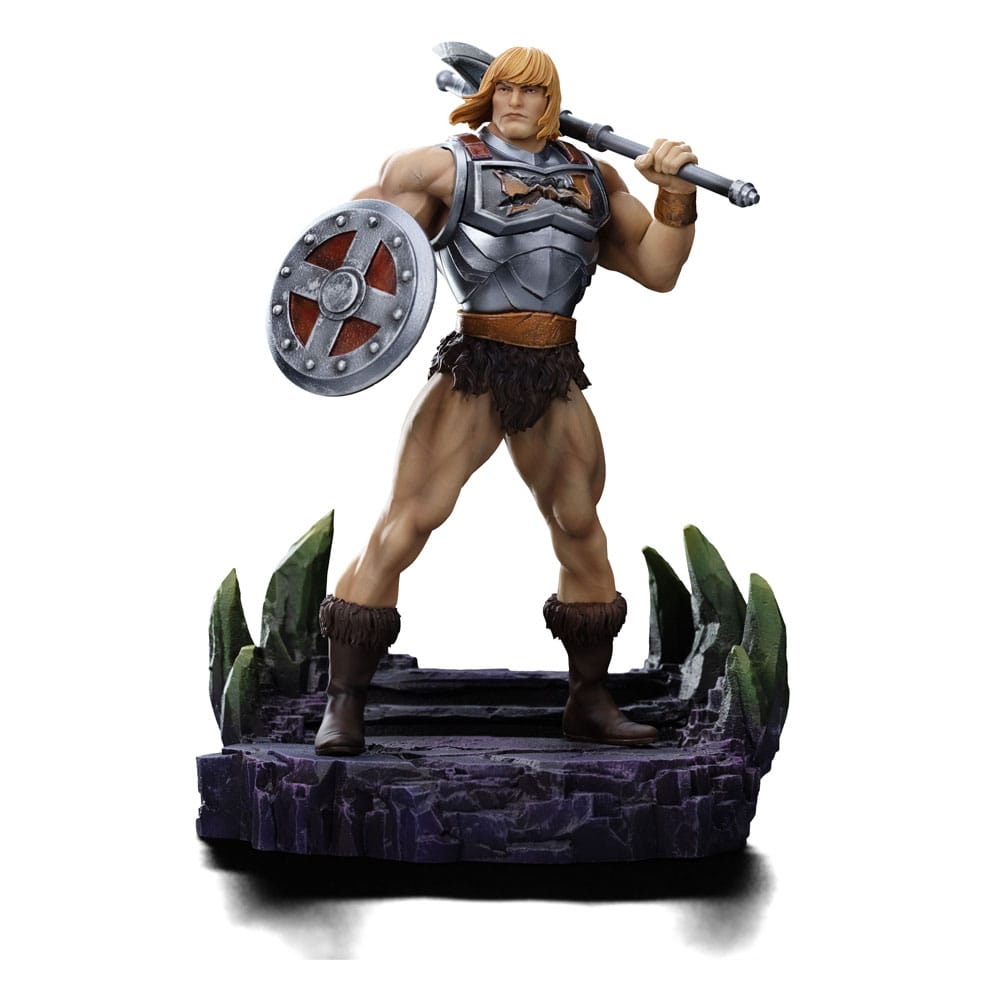 Masters of the Universe Art Scale Statue 1/10 He-Man Battle Armor Version heo Exclusice 23 cm - Smalltinytoystore