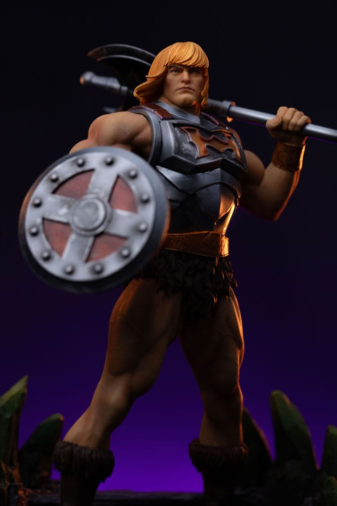 Masters of the Universe Art Scale Statue 1/10 He-Man Battle Armor Version heo Exclusice 23 cm - Smalltinytoystore