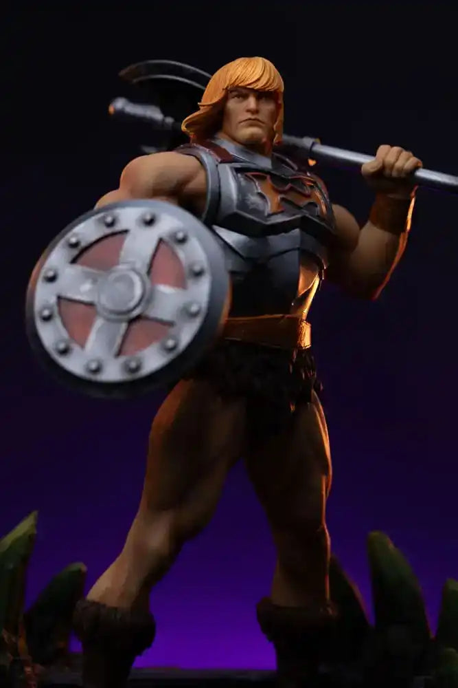 Masters of the Universe Art Scale Statue 1/10 He-Man Battle Armor Version heo Exclusice 23 cm - Smalltinytoystore