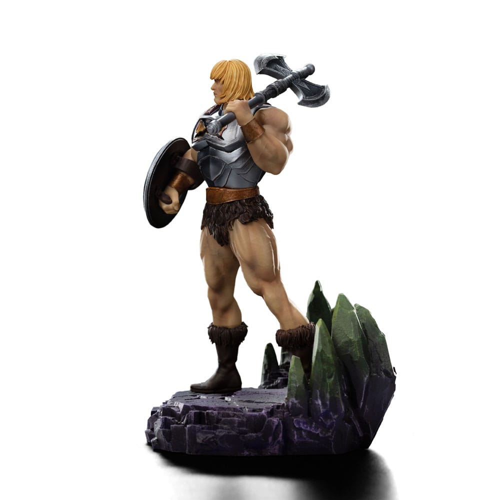 Masters of the Universe Art Scale Statue 1/10 He-Man Battle Armor Version heo Exclusice 23 cm - Smalltinytoystore