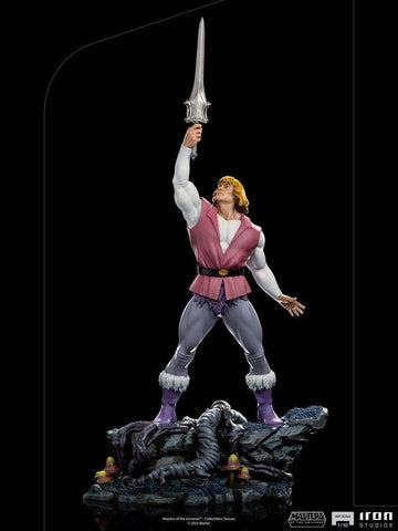 Masters of the Universe Art Scale Statue 1/10 Prince Adam 38 cm - Smalltinytoystore