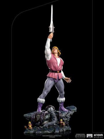 Masters of the Universe Art Scale Statue 1/10 Prince Adam 38 cm - Smalltinytoystore