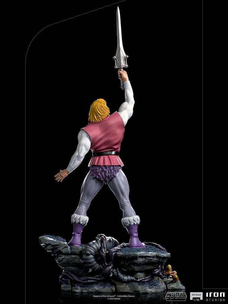 Masters of the Universe Art Scale Statue 1/10 Prince Adam 38 cm - Smalltinytoystore