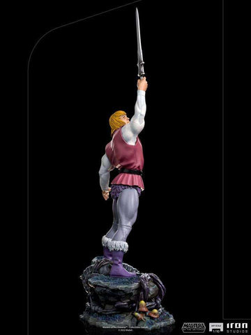 Masters of the Universe Art Scale Statue 1/10 Prince Adam 38 cm - Smalltinytoystore