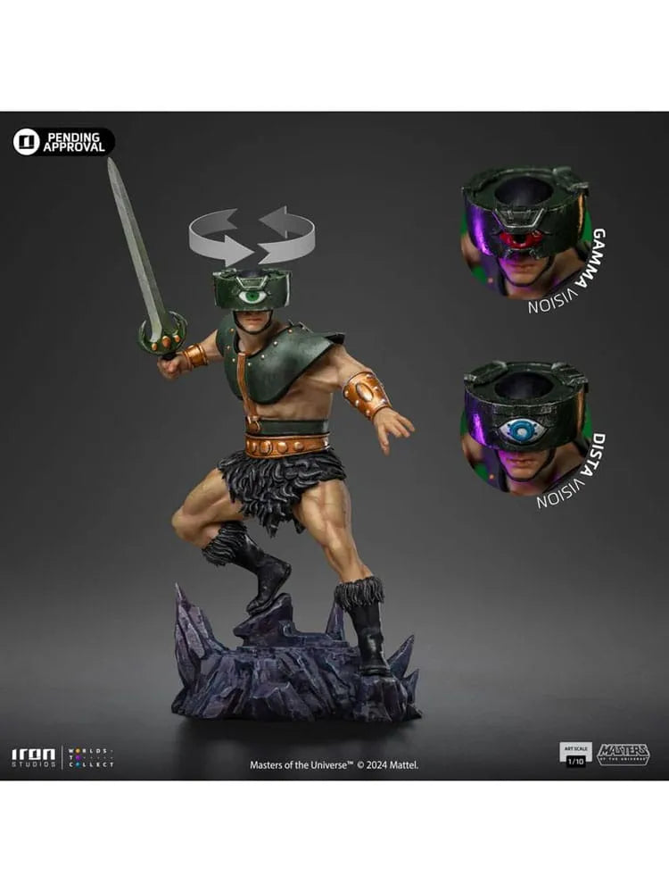 Masters of the Universe Art Scale Statue 1/10 Triklops 24 cm - Smalltinytoystore