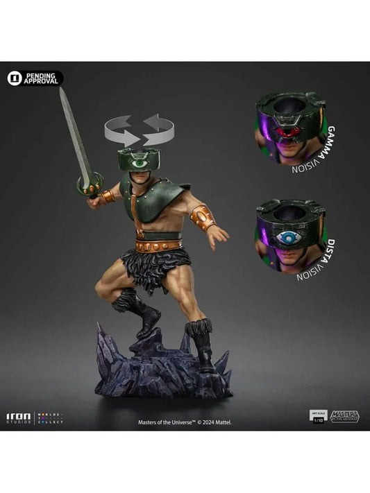 Masters of the Universe Art Scale Statue 1/10 Triklops 24 cm - Smalltinytoystore