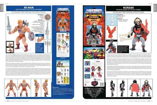 Masters of the Universe Artbook The Toys of He-Man and The Masters of the Universe - Smalltinytoystore