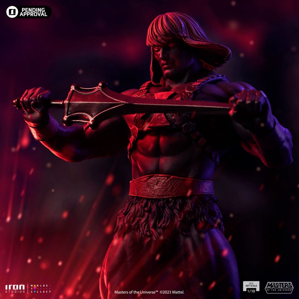 Masters of the Universe BDS Art Scale Statue 1/10 Anti-Eternia He-Man (Comics Version) 21 cm - Smalltinytoystore