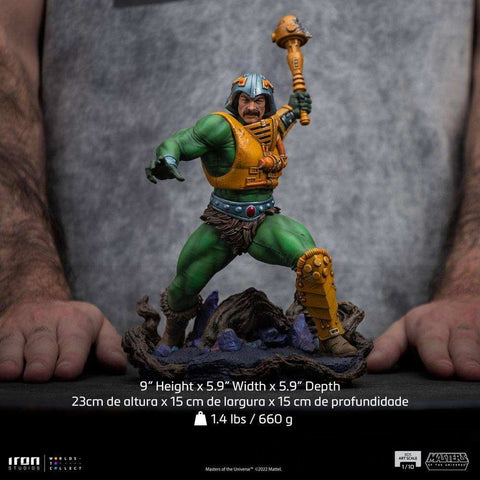 Masters of the Universe BDS Art Scale Statue 1/10 Man-at-Arms 23 cm - Smalltinytoystore