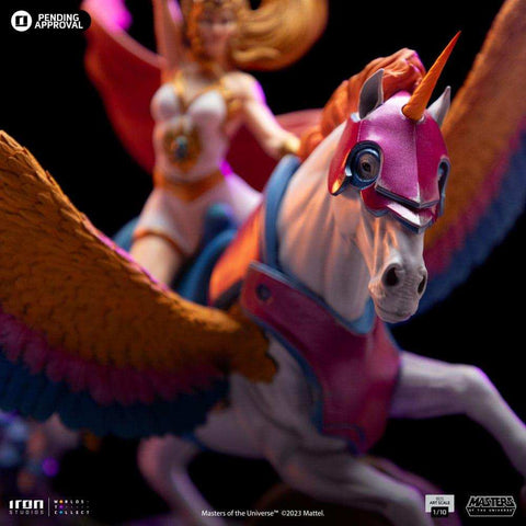 Masters of the Universe BDS Art Scale Statue 1/10 She-Ra and Swiftwind 42 cm - Smalltinytoystore