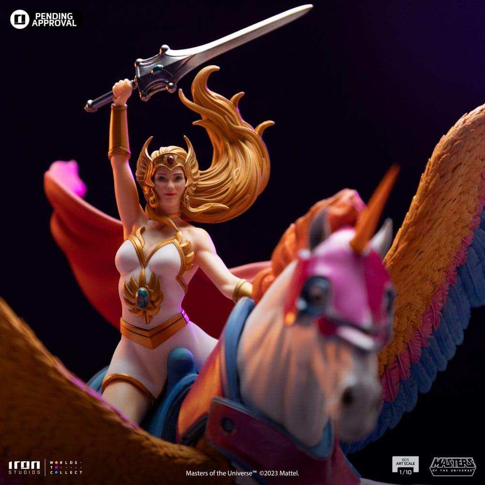 Masters of the Universe BDS Art Scale Statue 1/10 She-Ra and Swiftwind 42 cm - Smalltinytoystore