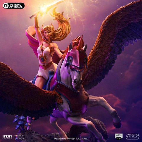 Masters of the Universe BDS Art Scale Statue 1/10 She-Ra and Swiftwind 42 cm - Smalltinytoystore