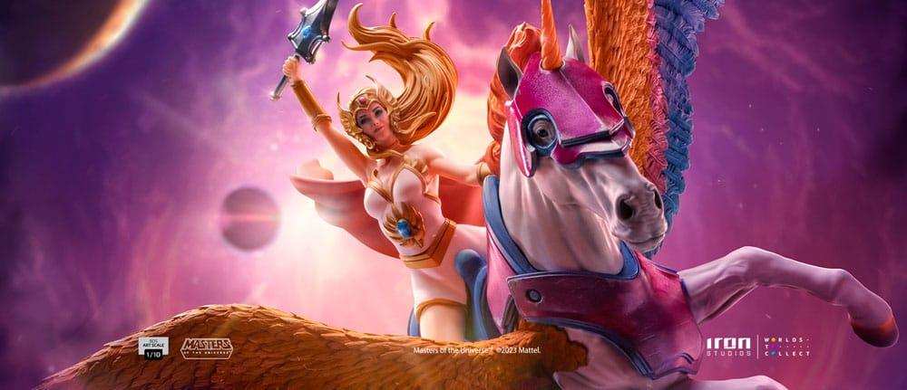 Masters of the Universe BDS Art Scale Statue 1/10 She-Ra and Swiftwind 42 cm - Smalltinytoystore