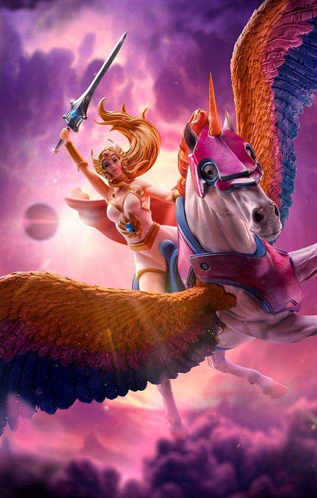 Masters of the Universe BDS Art Scale Statue 1/10 She-Ra and Swiftwind 42 cm - Smalltinytoystore