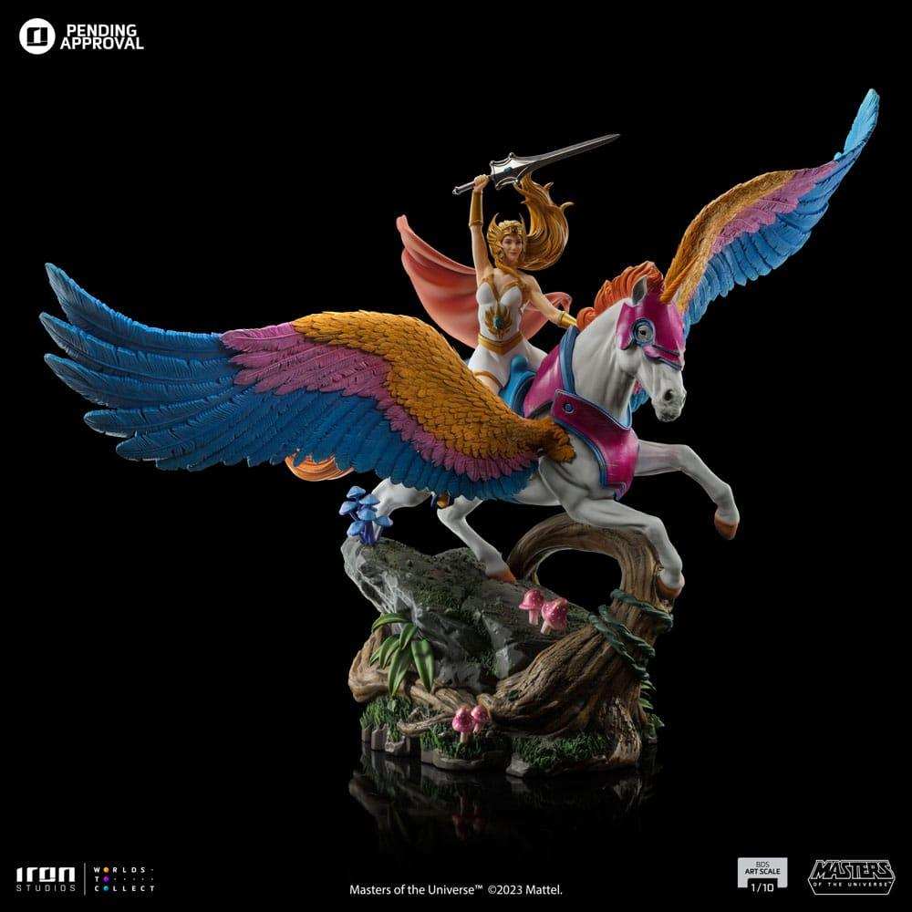 Masters of the Universe BDS Art Scale Statue 1/10 She-Ra and Swiftwind 42 cm - Smalltinytoystore