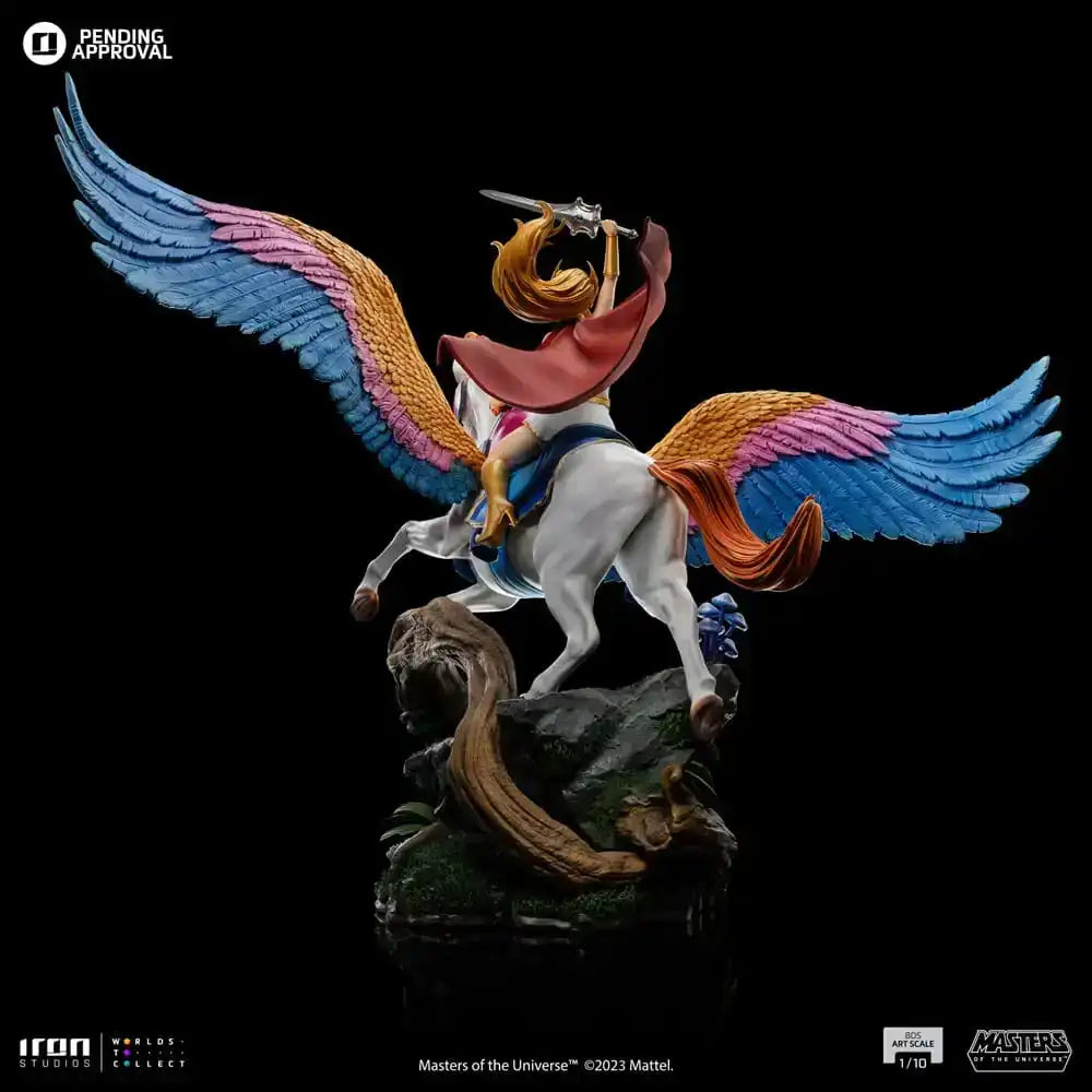 Masters of the Universe BDS Art Scale Statue 1/10 She-Ra and Swiftwind 42 cm - Smalltinytoystore