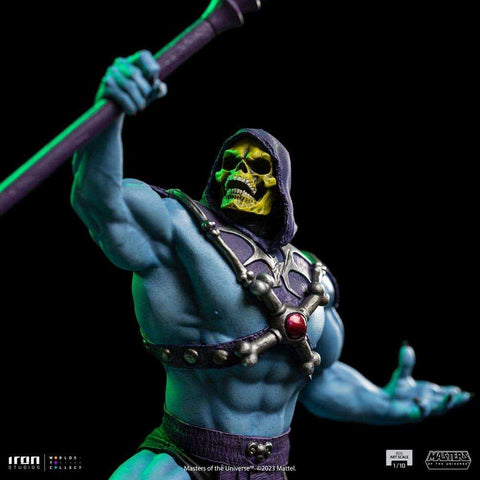 Masters of the Universe BDS Art Scale Statue 1/10 Skeletor 28 cm - Smalltinytoystore