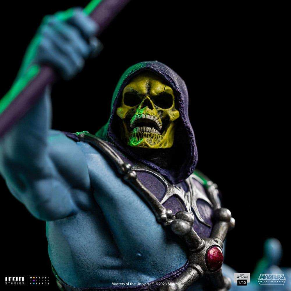 Masters of the Universe BDS Art Scale Statue 1/10 Skeletor 28 cm - Smalltinytoystore