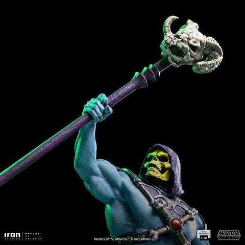 Masters of the Universe BDS Art Scale Statue 1/10 Skeletor 28 cm - Smalltinytoystore