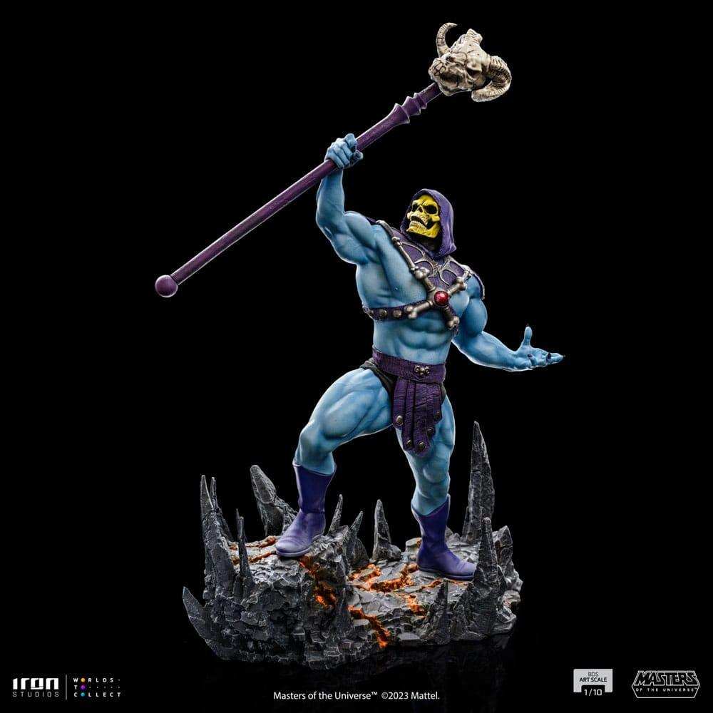 Masters of the Universe BDS Art Scale Statue 1/10 Skeletor 28 cm - Smalltinytoystore