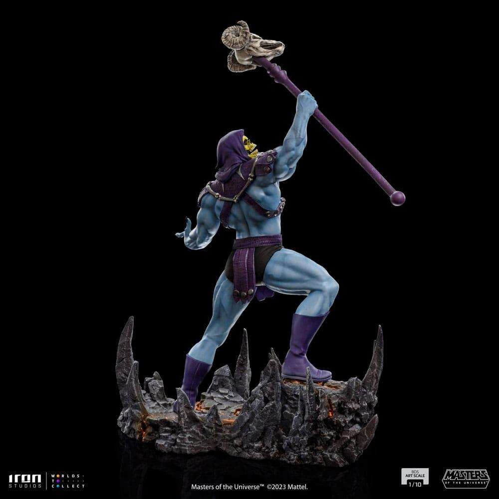 Masters of the Universe BDS Art Scale Statue 1/10 Skeletor 28 cm - Smalltinytoystore