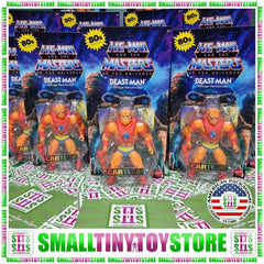 Masters of the Universe Beast Man 2024 Cartoon Origins US-Card - Smalltinytoystore