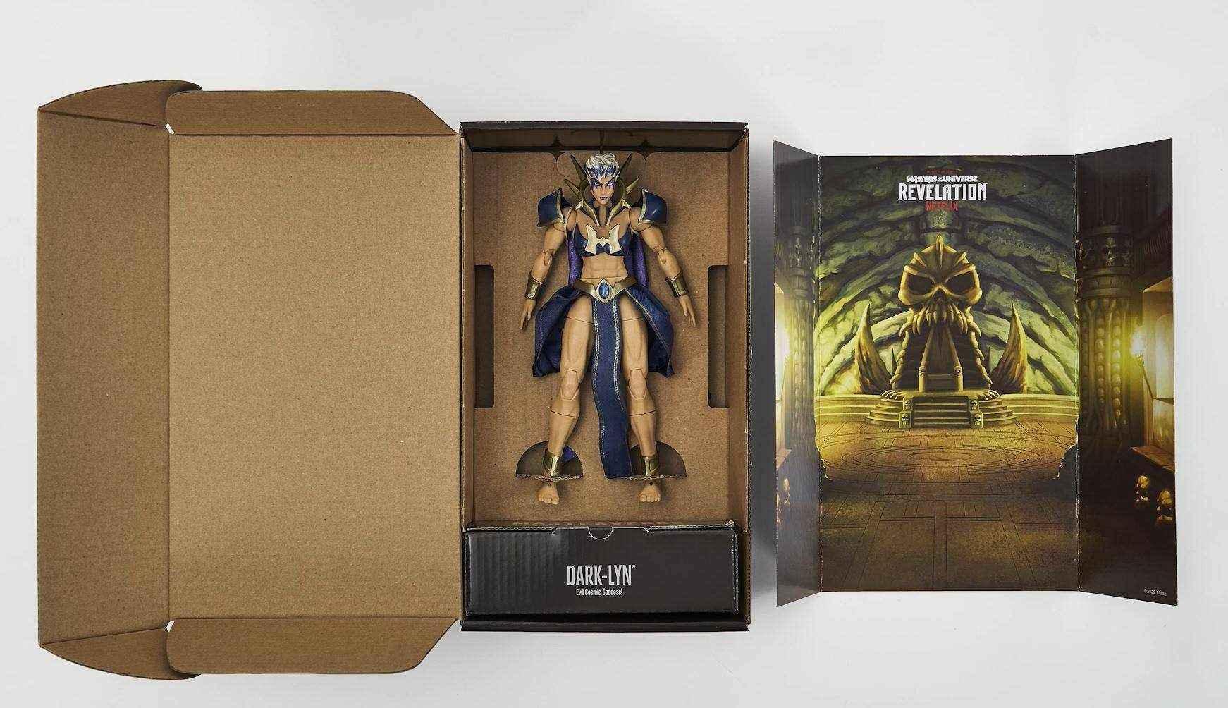 Masters of the Universe Dark Lyn Deluxe Masterverse US Card - Smalltinytoystore