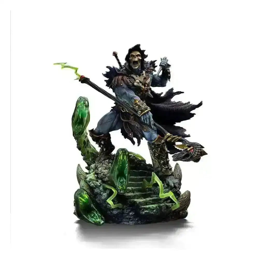 Masters of the Universe Deluxe Art Scale Statue 1/10 Skeletor Unleashed 23 cm - Smalltinytoystore