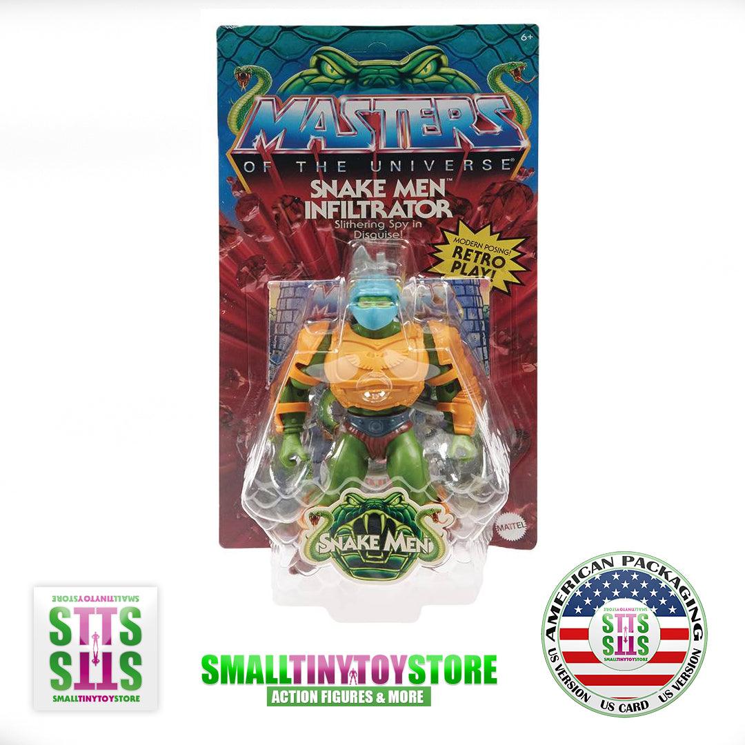 Masters of the Universe Eternian Guard Infiltrator Origins US CARD - Smalltinytoystore