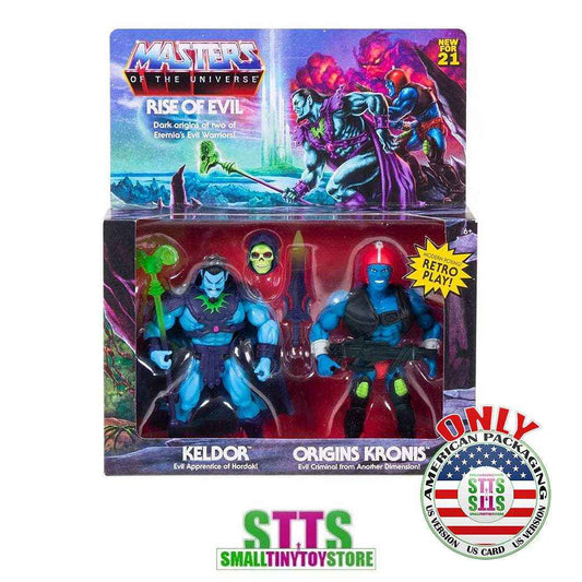 Masters of the Universe Keldor und Kronis Origins US Card - Smalltinytoystore