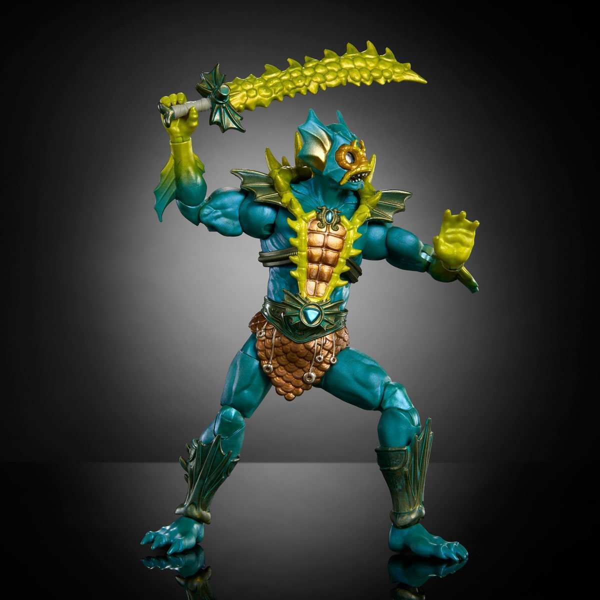 Masters of the Universe Masterverse ETERNIA MER-MAN EU CARD - Smalltinytoystore