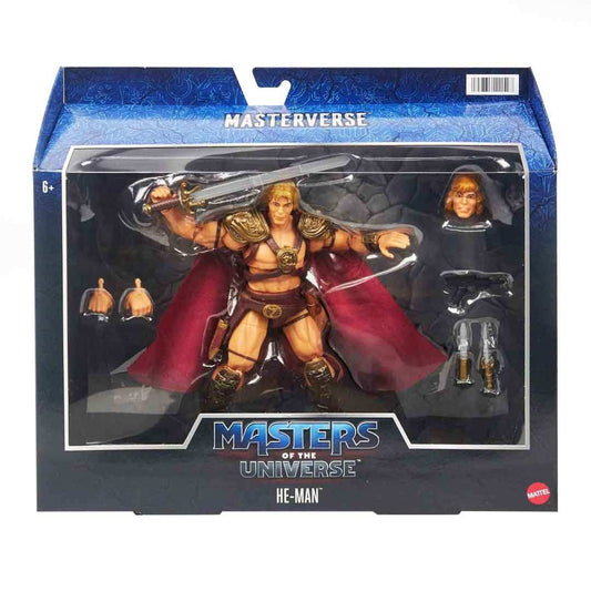 Masters of the Universe Masterverse He-Man Actionfigur in Box mit Zubehör, Smalltinytoystore