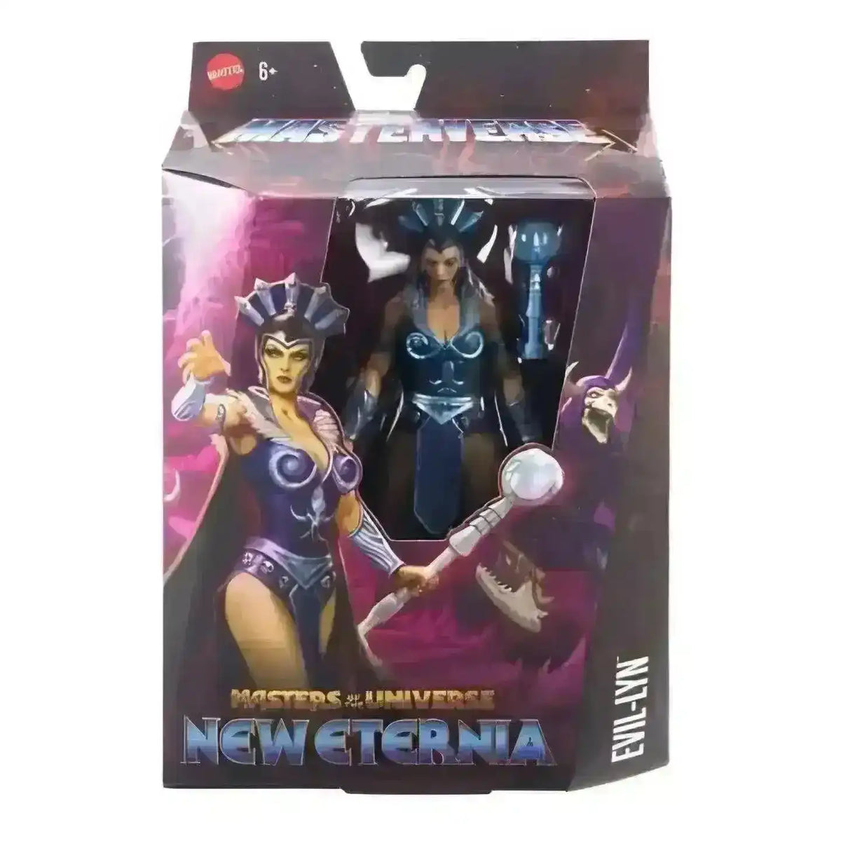 Masters of the Universe Masterverse New Eternia Evil-Lyn 2025 EU CARD - Smalltinytoystore