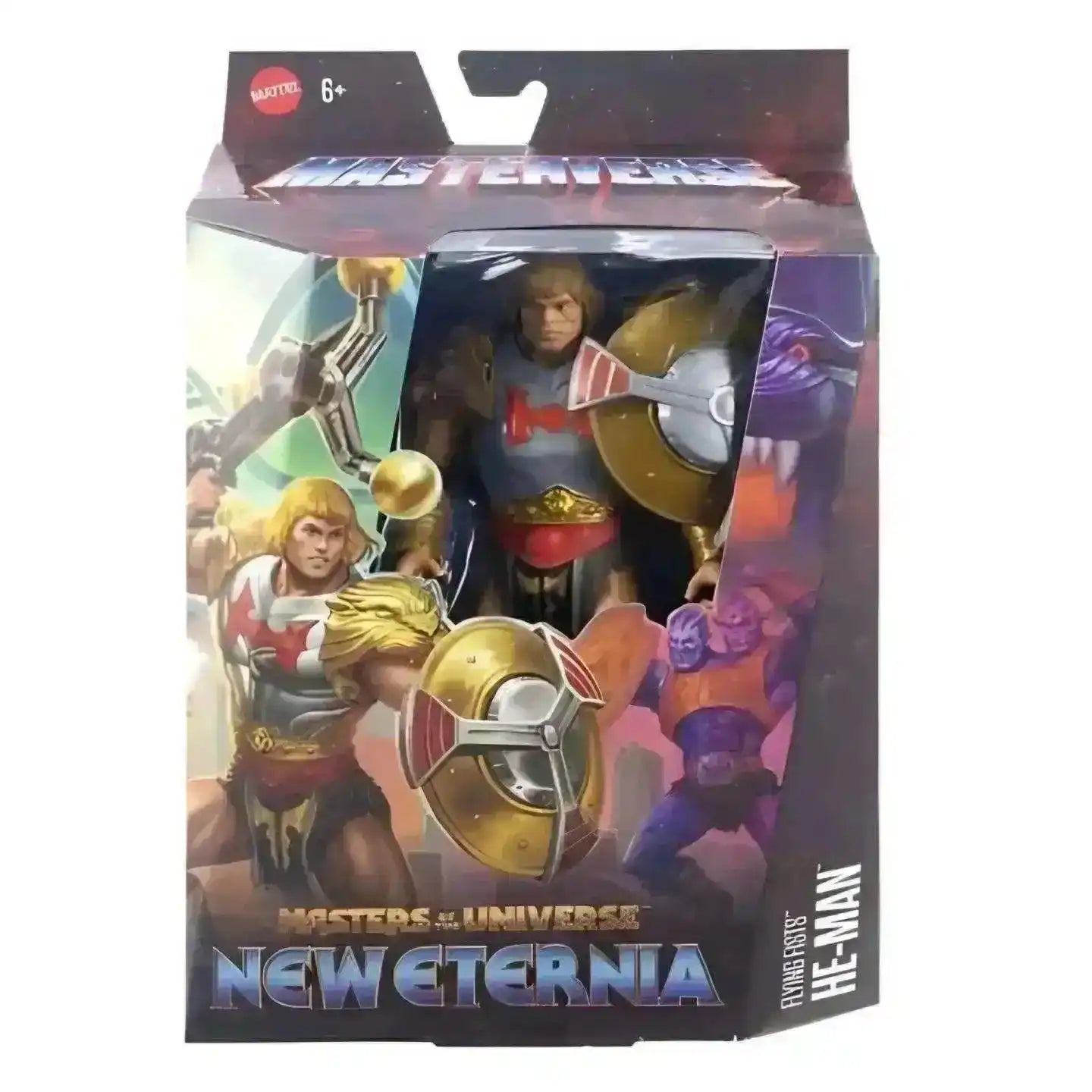Masters of the Universe Masterverse New Eternia Flying Fist He-Man 2025 US CARD - Smalltinytoystore