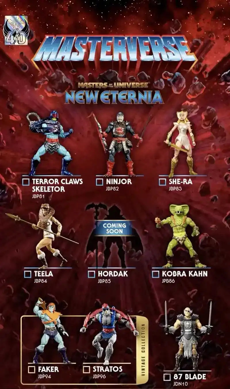 Masters of the Universe Masterverse Vintage Collection Stratos 2025 - Smalltinytoystore