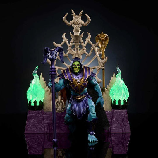 Masters of the Universe Masterverse New Eternia Skeletor & Throne 18 cm EU VERSION - Smalltinytoystore
