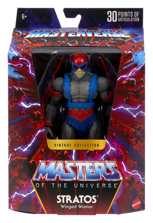 Masters of the Universe Masterverse Vintage Collection Stratos 2025 EU CARD - Smalltinytoystore