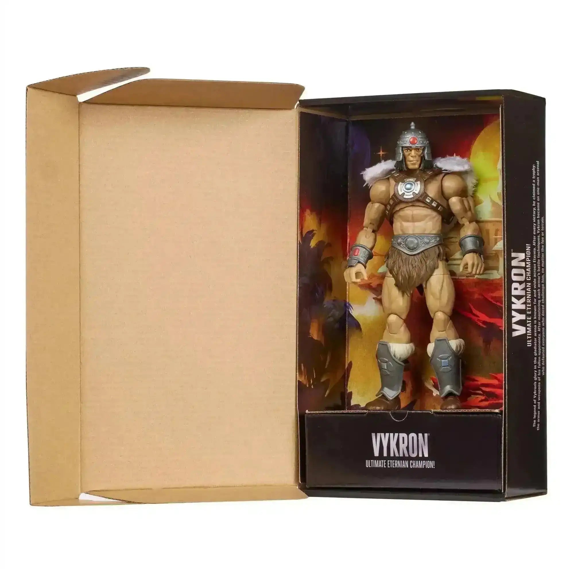 Masters of the Universe Masterverse Vykron Mattel Creations US CARD - Smalltinytoystore