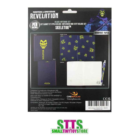 Masters of the Universe Notizbuch mit Kugelschreiber Skeletor - Smalltinytoystore