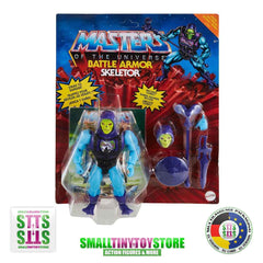 Masters of the Universe Origins Battle Armor Skeletor Deluxe EU Card - Smalltinytoystore