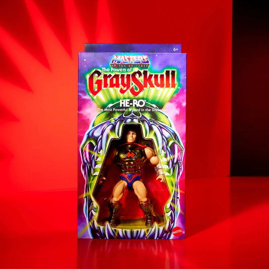 Masters of the Universe Origins He-Ro Mattel Creations US CARD - Smalltinytoystore